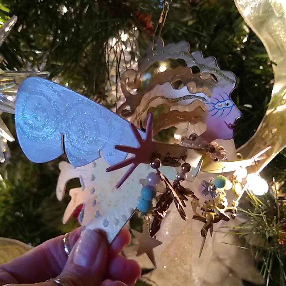 🎄🕊️💕 metal Angel charm by Rossi